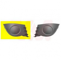 Renault Clio 05-*Rejilla Dch Paragolpes Delantero (Sin Agujero Antiniebla)