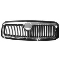Skoda Fabia 05-*Rejilla (Negra+moldura Cromada)