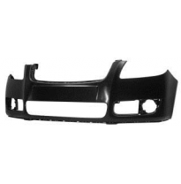 Skoda Fabia 2007-*Paragolpes Delant. Negro