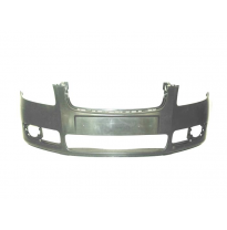 Skoda Fabia 07-*Paragolpes Delantero Para Pintar Con Agujeros Antiniebla