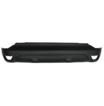 Renault Captur 13-*Paragolpes Trasero Negro Sin Agujeros Para Sensor