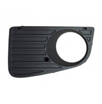 Rejilla Izquierda Parachoques-Negra-Con Agujeros Antiniebla-Abierta