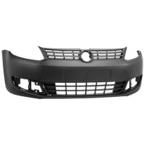 Vw Caddy Van Komby 10-*Paragolpes Delantero Negro Con Agujeros Para Antinieblas