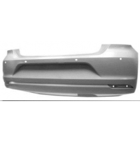 Vw Polo 14-*Paragolpes Trasero Para Pintar Con Agujeros Para Sensor