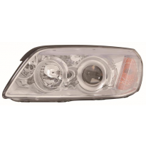 Chevrolet Captiva 07-*Faro Izq Electrico Con Motor (Interior Cromado) H7/H1