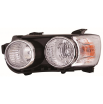 Chevrolet Aveo 4/5p 12-*Faro Izq Con Regulacion Electrica (Interior Cromado) H7/H1