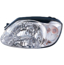 Hyundai Accent 03-*Faro Dch Con Regulac. Electrica Interm Blanco