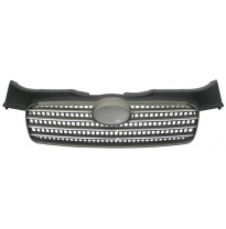 Hyundai Accent 06-*Rejilla(Cromada+negra) 4p