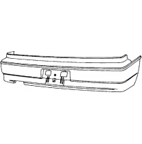 Honda Crx 90-91*p/Golpes Tras Para Pintar