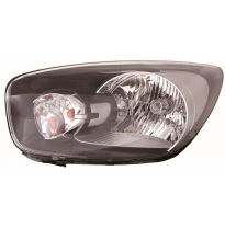 Kia Picanto 11-*Faro Izq Con Regulacion Electrica Interior Negro