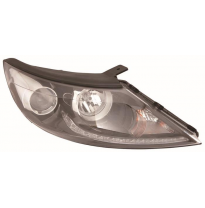 Kia Sportage 11-*Faro Dch Con Regulacion Manual/Electrica (Interior Negro) H7/H7 Led