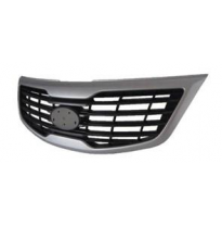 Kia Sportage 11-* Rejilla Para Pintar Con Borde Cromado