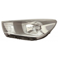 Kia Rio 17-*Faro Izq Con Regulacion Electrica (H4/Py21w/W5w)