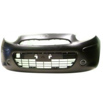 Nissan Micra 10-*Paragolpes Delantero Para Pintar Con Agujeros Para Molduras