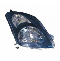 Suzuki Swift 05-*Faro Izq C/Reg. Electr.(Interior Negro)