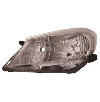 Toyota Yaris 12-*Faro Izq Con Regulacion Electrica Interior Oscuro