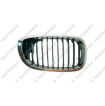 Rejilla Dch.Bmw E46 Coupe Neg-Crom.01