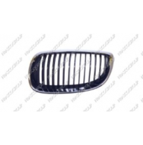 Rejilla Izquierda Cromada-Negra