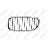 Rejilla Izquierda Cromada-Negra