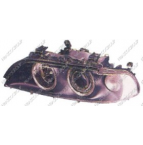 Optica Izq. H7 + H7 Elec. Pil. Blanco C/Motor