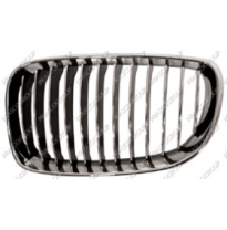 Rejilla Izquierda Cromada-Cromada-Negra