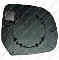 Cristal + Soporte Izq Convexo Cromado Micra 07&gt;10