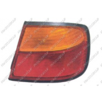 Piloto Tra. Der Exterior 4p.-Ambar/Rojo