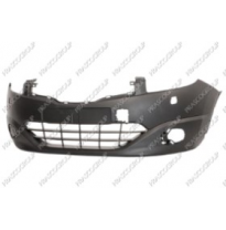 Paragolpes Delantero Negro .Con Agujeros Para Lavafaros Qashqai 10&gt;