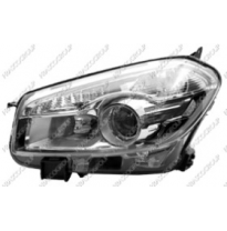 Optica Izq H7+h7 Electric.Con Motor Qashqa