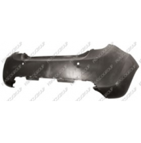 Paragolpes Trasero Gris Oscuro Con  Agujeros Para Sensor Spark 09&gt;