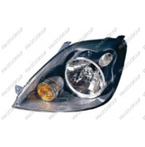 Ford Fiesta 05-*Faro Izq Con Regulac Elect