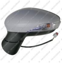 Retrovisor Izq Para Pintar Con Piloto Asferico Cromado Fiesta 13&gt;