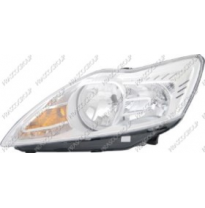 Optica Izda H7+h1 Elec.-C/Motor-Toda Cromada