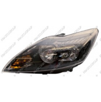 Optica Izda H7+h1 Elec.-C/Motor-Toda Negra