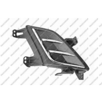 Rejilla Derecha Paragolpes-Negra-Con Marco Cromado Ford Focus 2018-&gt;