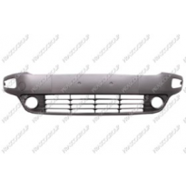 Rejilla Central Paragolpes Delantero.Metal-Oscuro Con Agujeros Niebla Punto Evo 09&gt;