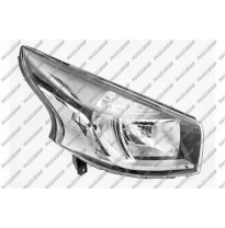 Faro Derecho H4 Electrica-Con Motor-6 Pines Fiat Talento 2017->