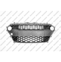 Rejilla Central Paragolpes Delantero-Negra Hyundai I10 2017-&gt;