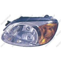 Optica H4 Accent El.C/Pil Ambar Del Izq  02>