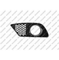 Rejilla Izquierda Paragolpes-Negra-Con Agujero Antiniebla-Con Marco Cromado Modelo Amg Mercedes Clase C - W204 2007-&gt;