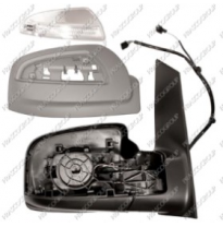 Retrovisor Dch Electrico Termico Imprimado Con Luz.Vito 10&gt;