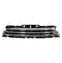 Rejilla Negra Con Moldura Cromada