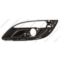 Rejilla Izquierda Paragolpes-Negra-Con Agujeros Antiniebla-Abierta