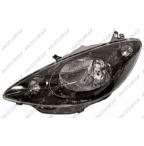 Optica Izq H4 Regulacion Electrica-Con Motor Interior Negro P.1007 05&gt;