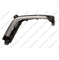 Marco Rejilla Izquierda Paragolpes Con Moldura Gris