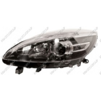 Faro Izq.H1+h7 Regulacion Electrica Sin Motor Scenic (X-Mod) 12&gt;