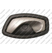 Manecilla Interior Delantera/Trasera Izquierda-Con Palanca Plata-Escudo Negro Renault Laguna 2007-&gt;