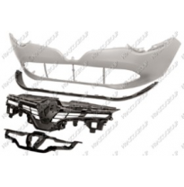 Paragolpes Delanero Imprimado.Con Rejilla Y Spoiler Clio 12&gt;