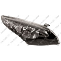 Optica Dcha H7+h7 Electrica-C/Motor-Negra