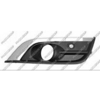 Rejilla Izquierda Paragolpes-Negra-Con Agujeros Antiniebla- Renault Koleos 2017->